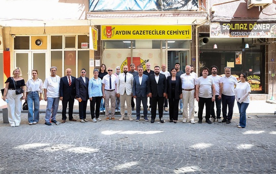 Efeler Belediye Başkanı Yetişkin’den Aydın'daki basın meslek örgütlerine ziyaret