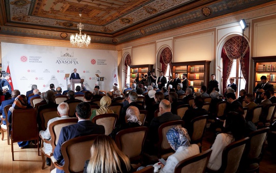 Duran: Ayasofya Yeniden Asli Hüviyetine Kavuştu