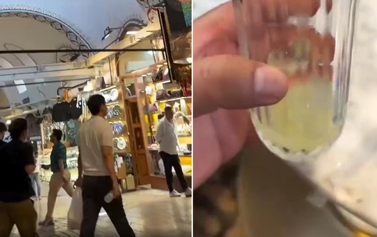 Kapalıçarşı'da bir bardak limonataya ödediği paraya isyan etti: Fiyatlar Monako'yu geçmiş