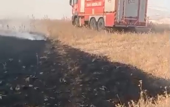 Batman’da 150 dönümde etkili olan anız yangını söndürüldü