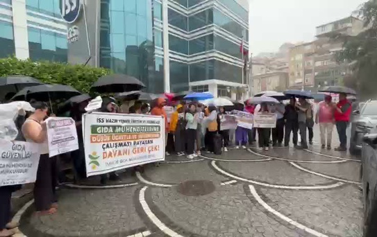 Gıda Mühendisleri Oda'sından ISS'e Protesto