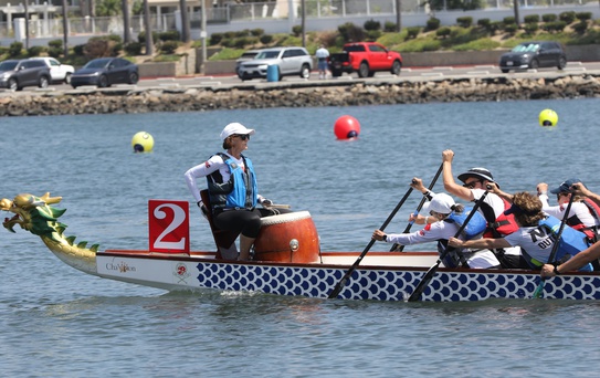 Long Beach Ejderha Teknesi Festivali Başladı