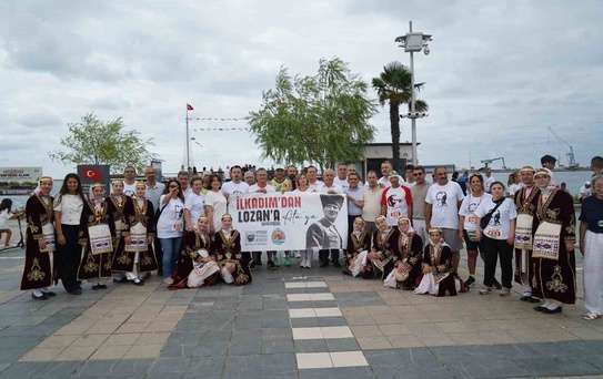 Samsun’da Lozan’ın 103. yılında Ata’ya Saygı Koşusu düzenlendi