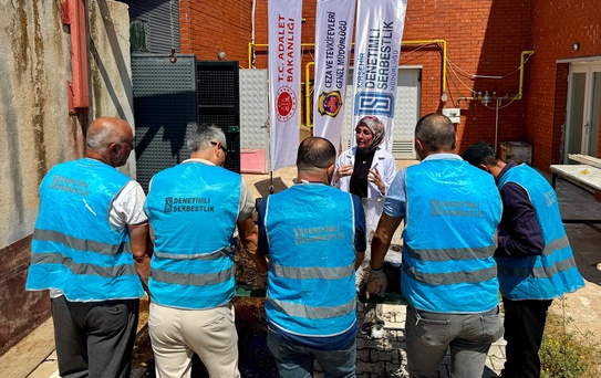 Kırşehir'de Yükümlülere Mantar Yetiştiriciliği Eğitimi