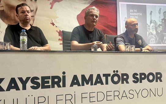 Kayseri'de Madde Bağımlılığına Karşı Bilgilendirme