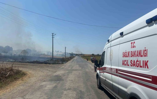 Lüleburgaz'da Yangın Kontrol Altına Alındı