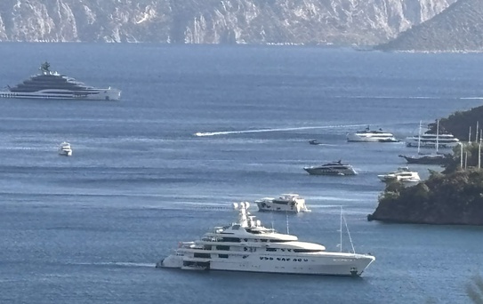 Marmaris'teki Süperyat Çekim Merkezi