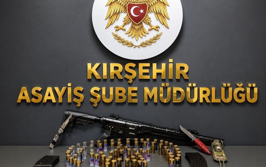 Kırşehir'de Uyuşturucu ve Silah Operasyonu