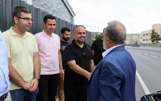 Başkan Yalçın’dan Kalpaklıoğlu ailesine teşekkür
