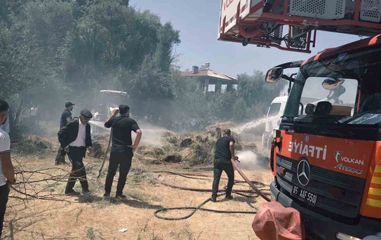 Edremit'te Ot Yangını Kontrol Altına Alındı