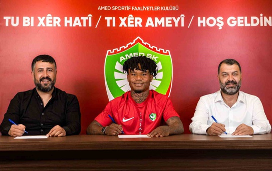 Amedspor, Gift Orban'ı Kiraladı