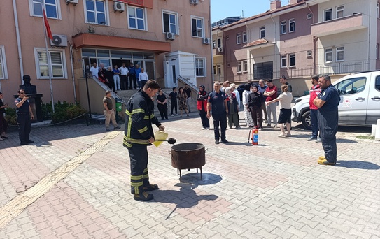 Çınarcık'ta Yangın Farkındalık Semineri