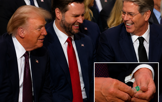 Lindsey Graham'ın cenazesinde Trump ve Vance'dan ilginç görüntüler