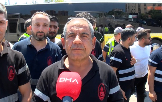 İETT Garajında İşçiler İş Yavaşlattı