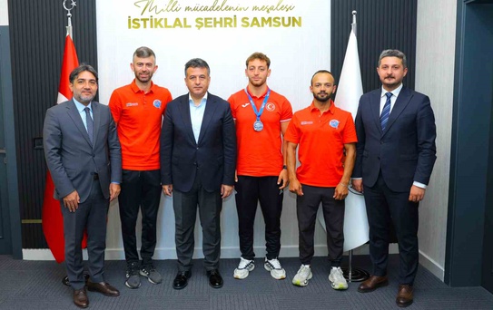 Başkan Doğan’dan Avrupa ikincisi milli sporcuya kutlama