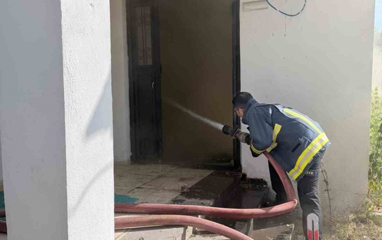 Çaldıran'da Kur'an Kursunda Yangın