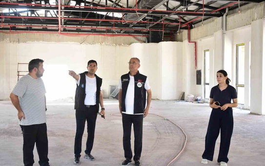 Başkan Yapar, Antakya’daki yatırımları inceledi