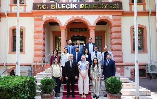Marmara Belediyeler Birliği heyetinden Bilecik Belediyesi'ne ziyaret