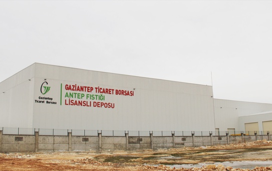 Antep Fıstığı Deposu Hazır