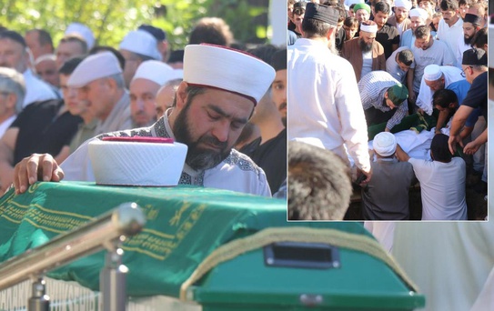 İmam babanın en zor görevi! Askerlik çağındaki oğlunun cenaze namazını kıldırdı