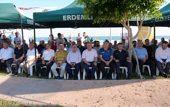 Erdemli'de Okuma Merkezi Temeli Atıldı