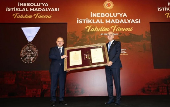 İstiklal Yolu’nun kahraman ilçesine Meclis’te tarihi tören