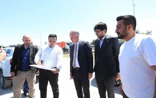 İnegöl Belediyesi asfaltlama çalışmasına devam ediyor