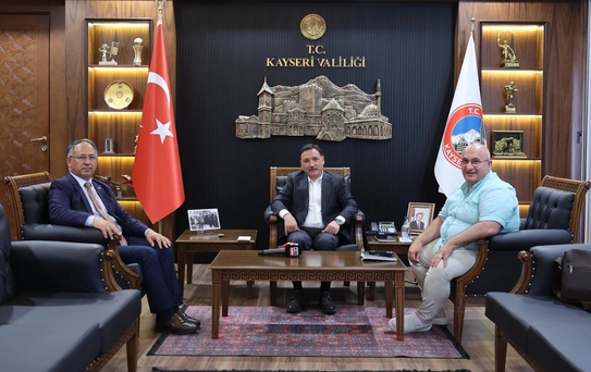 Yerel Medyadan Kayseri Valisi'ne Ziyaret