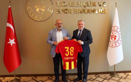 Kayserispor'dan Bakan Bak'a Ziyaret