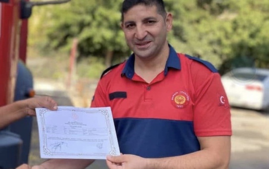 Nusaybin'de İtfaiye Personeli Kaza Kurbanı