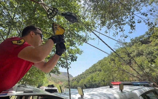 Tunceli'de Su Altı Kurtarma Tatbikatı