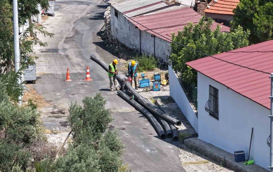 Söke Atburgazı’nda 4,6 milyon liralık içme suyu yatırımı başladı