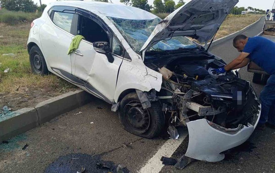 Tekirdağ'da Trafik Kazası: 2 Yaralı