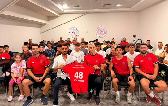 TFF Kaleci Koordinatörü Spor Kulübünü Ziyaret Etti