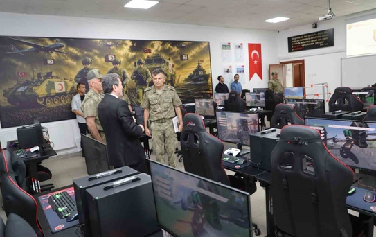 Vali Tavlı, askeri eğitim alanlarını inceledi