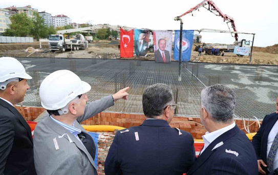 Akçaabat otogarının temeli atıldı