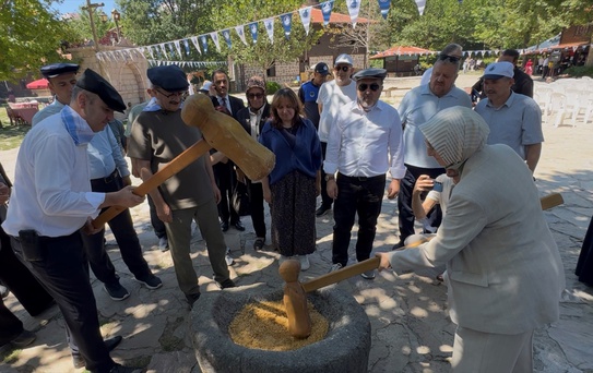 Altınköy'de Hasat Şenliği Coşkusu