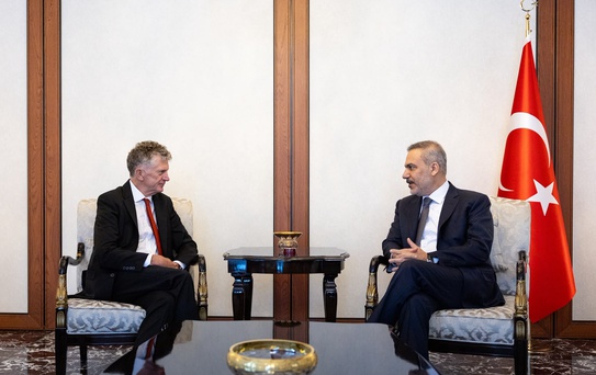 Hakan Fidan, Jonathan Powell'ı Kabul Etti