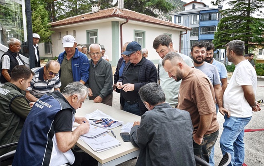 Bozkır'da Arıcılara Yangın Eğitimi
