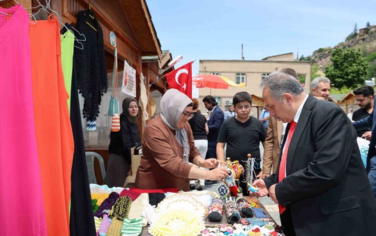Bu Pazar Talas’ta ‘Maharetli Eller’ var