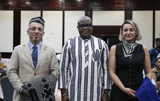 Burkina Faso'da Türk Hekimlere Teşekkür