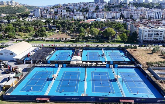 Dünya tenisinin nabzı Samsun’da atıyor