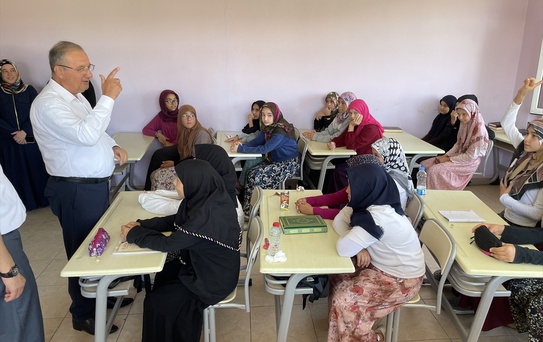 Kaymakam Tetikoğlu, Kur'an Kursu Öğrencileriyle Buluştu