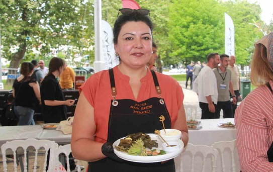 Ordu Gastronomi Festivali: Zeytinyağlı fındık yaprağı sarması dikkat çekti