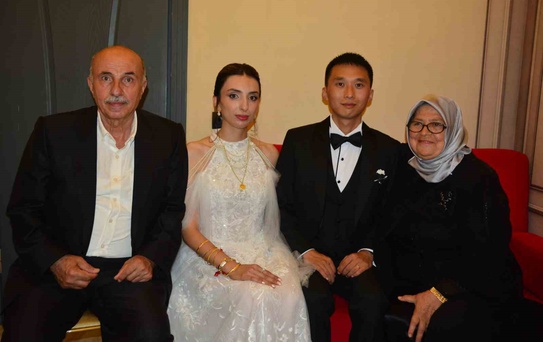 Ordulu Şahika, Çinli Eşiyle Evlendi