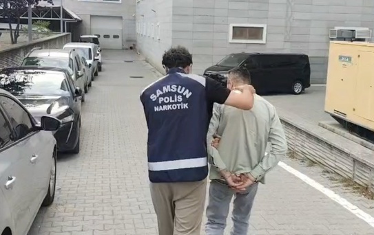 Uyuşturucu suçlusu Samsun'da yakalandı