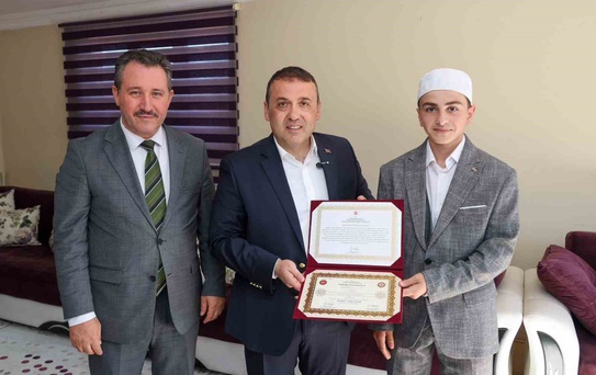 Vali Sözer, Hafız Adaylarıyla Buluştu