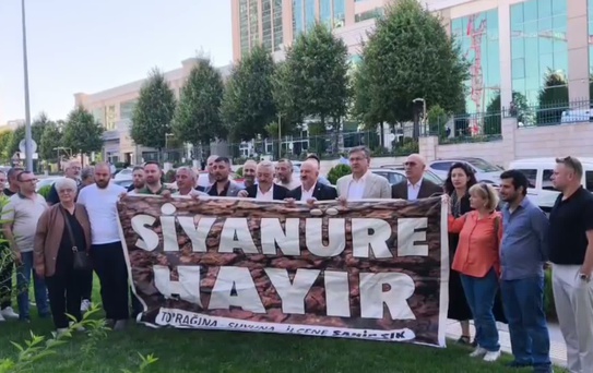 Murgul'da Siyanüre Hayır Protestosu