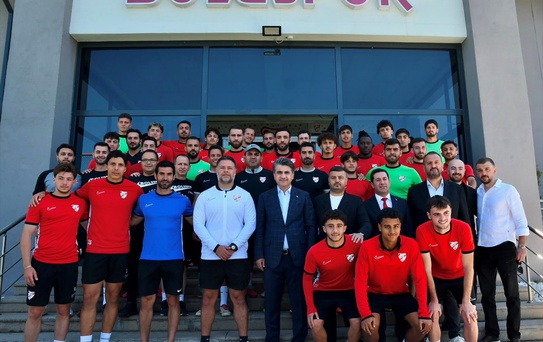 Vali Aydın, Boluspor'u Ziyaret Etti