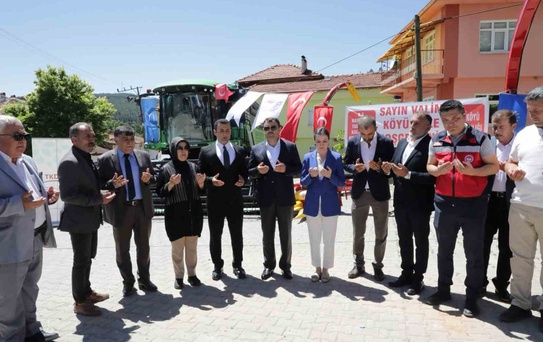 Emet’te 9,3 Milyon TL’lik makine parkı projesi hizmete açıldı